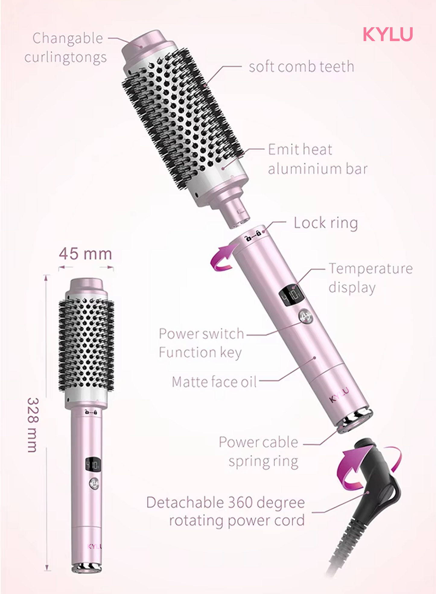 HEATWAVE THERMAL BRUSH SET