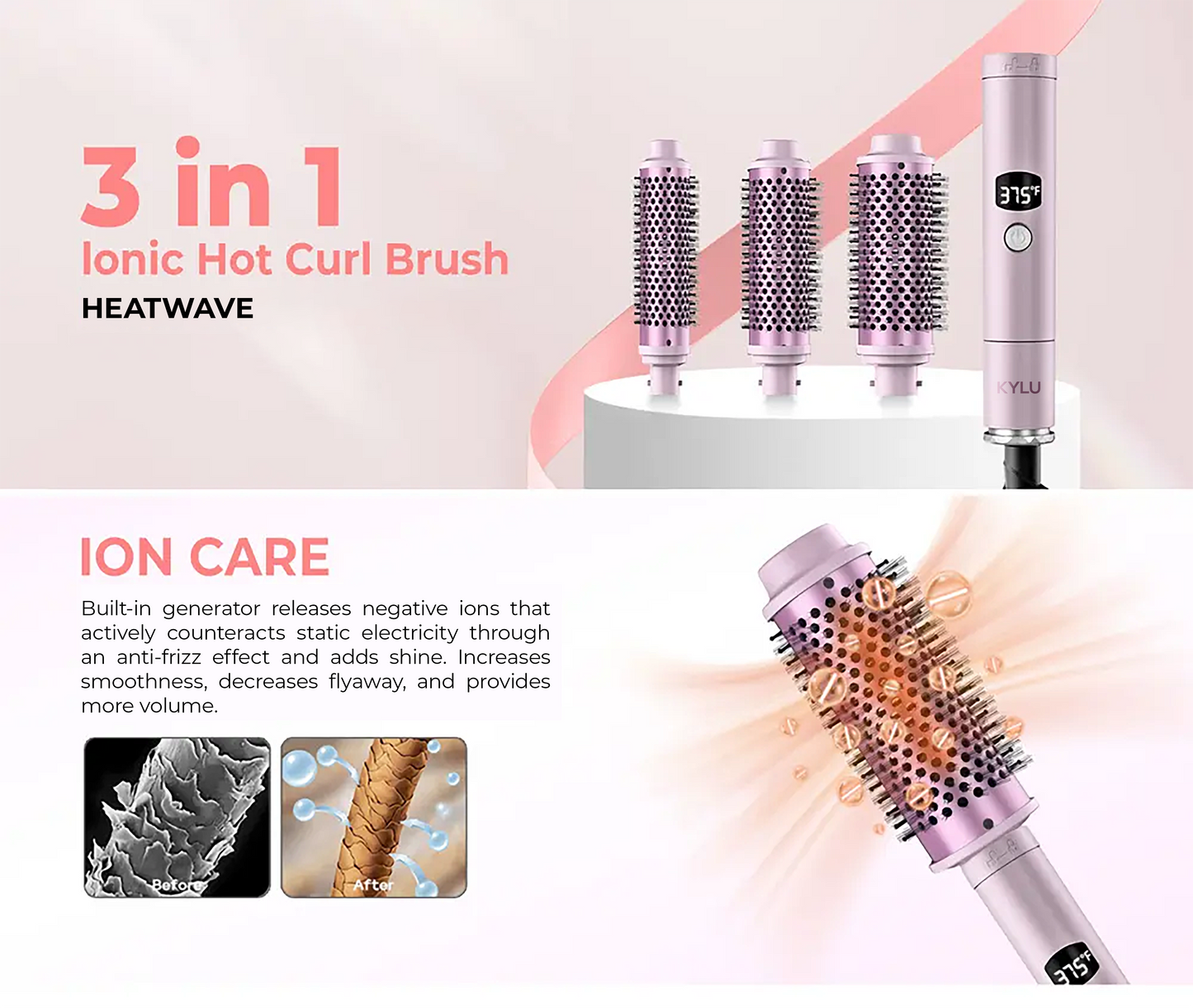 HEATWAVE THERMAL BRUSH SET